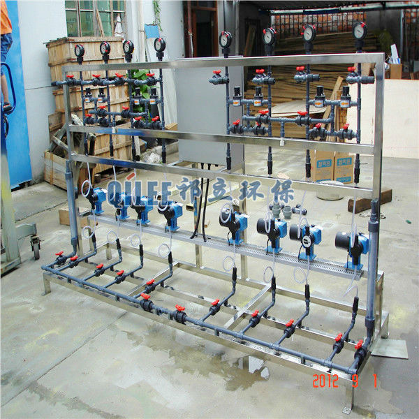 dosing machine for wastewater treatment